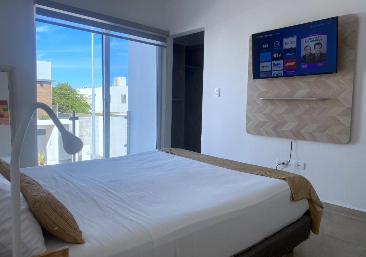 Casa Familiar En Condominio Privado Cerca De Playa Cancún Zewnętrze zdjęcie